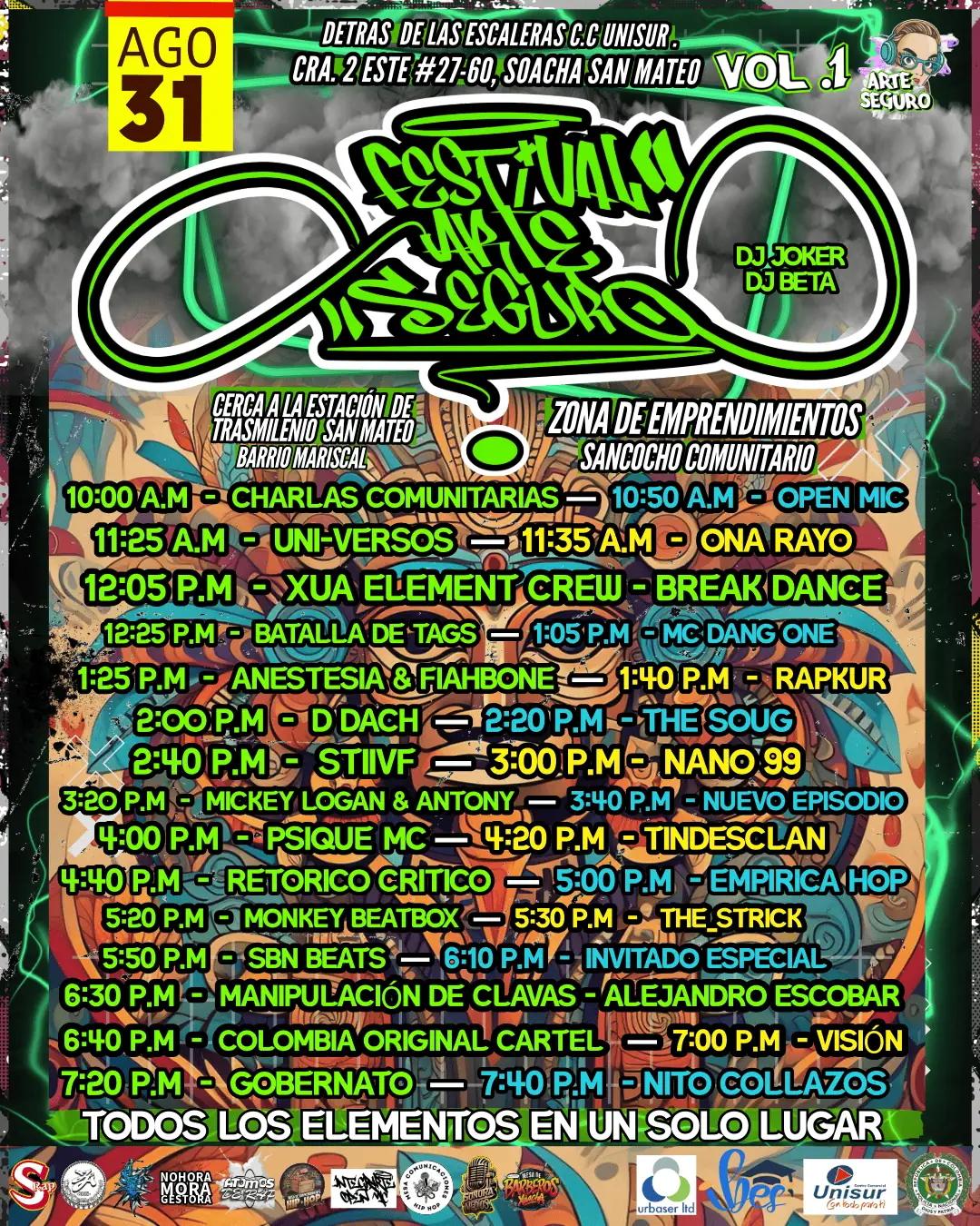 Flyer Arte Seguro Vol.1